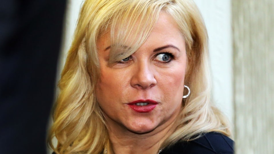 Jana Nečasová u soudu.